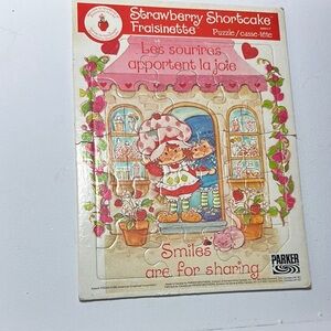 Vintage 1981 Original Strawberry Shortcake Puzzle